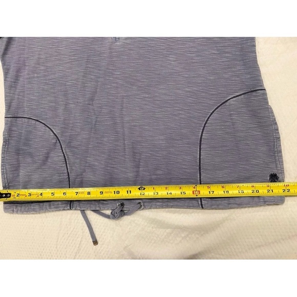 Tommy Bahama Womens Blue Lightweight Full Zip Mock Neck Sweatshirt Medium - Picture 10 of 14